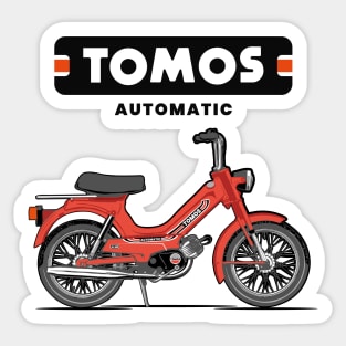 Tomos Automatic - Red Sticker